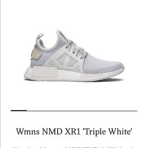 Adidas Women’s NMD_XR1 Triple White